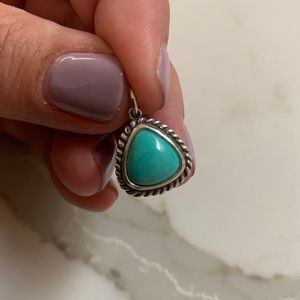 James Avery Heirloom Turquoise Pendant